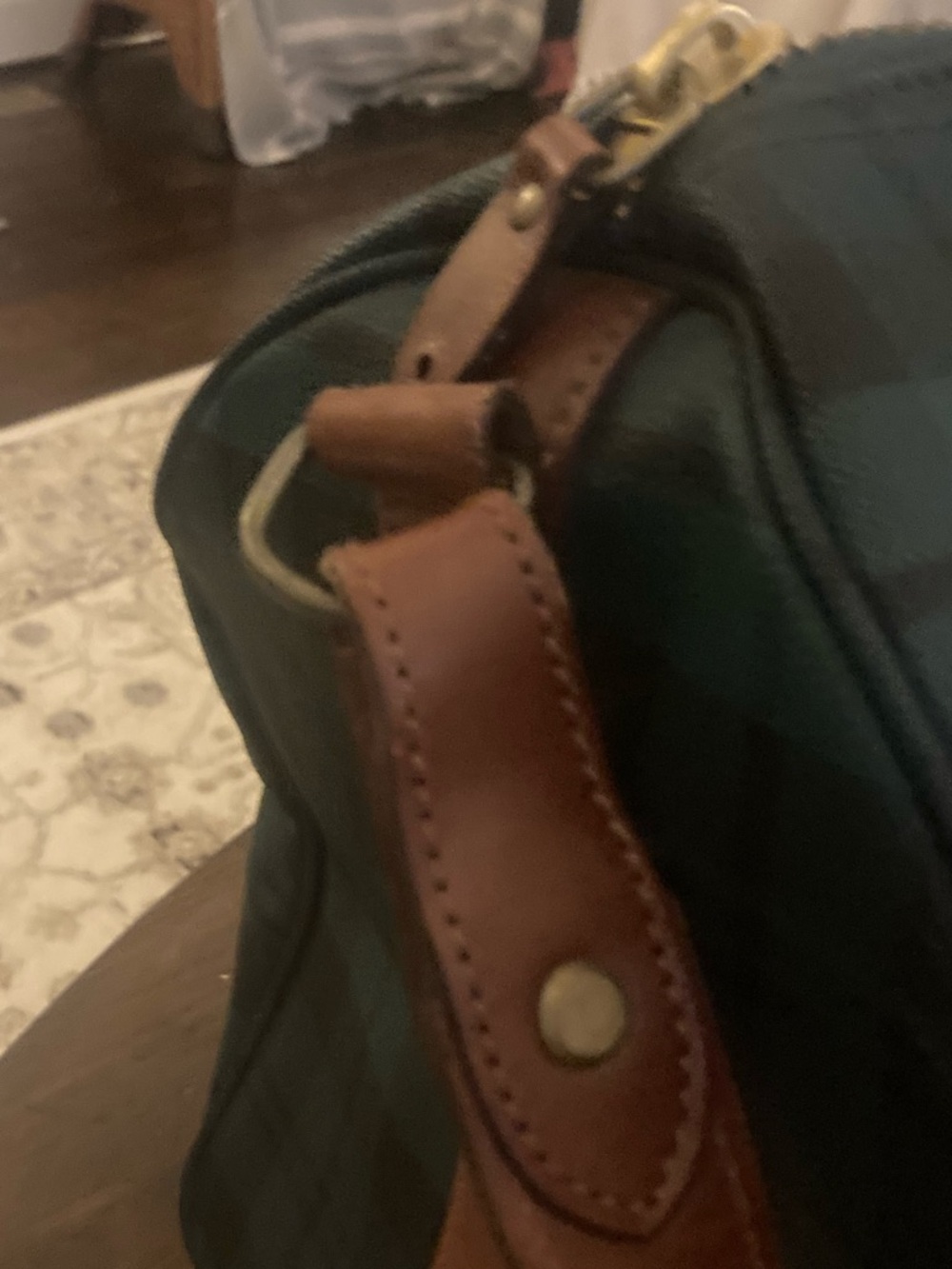 POLO RALPH LAUREN - Green tartan Duffle bag - Picture 9 of 15